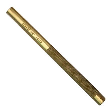 Wilde 1/2" x 7" BRASS PIN PUNCH - BULK BP1632/MP